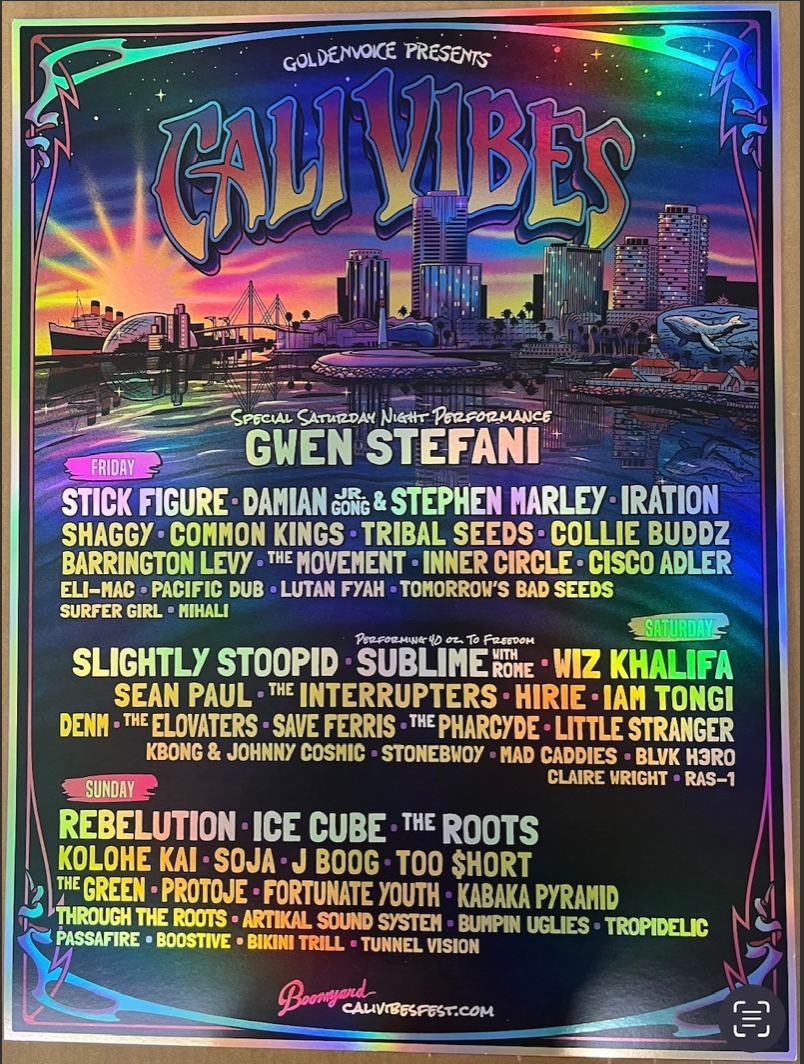 Products Cali Vibes Fest