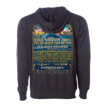 Cali Vibes 2025 Lineup Hoodie