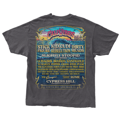 Cali Vibes 2025 Lineup Tee